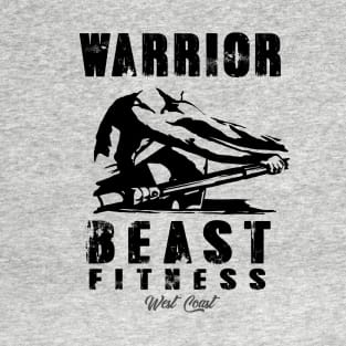 Row Warrior Beast Fitness T-Shirt